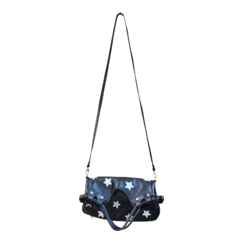 Pietro Alessandro Black & White Star Crossbody Bag - Picture 4 of 9